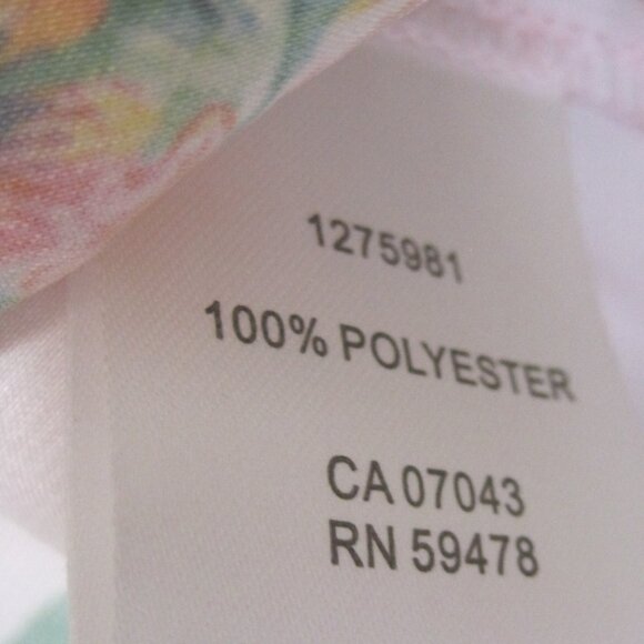 Rachel Zoe Pink and Green Tropical Blouse - Picture 5 of 6